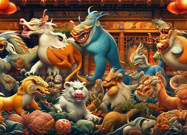 民间12生肖故事、民间故事12生肖的故事