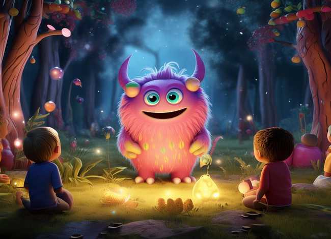 儿童怪物故事3-6岁文字版，幼儿怪物故事