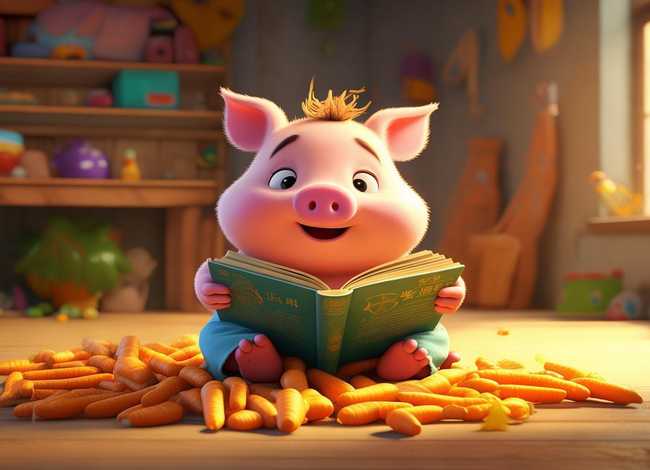 小猪唏哩呼噜故事绘本 - 《小猪唏哩呼噜》绘本故事