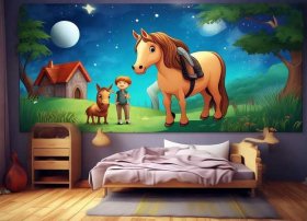 儿童睡前故事马和驴的故事 - 故事马和驴的作者是谁