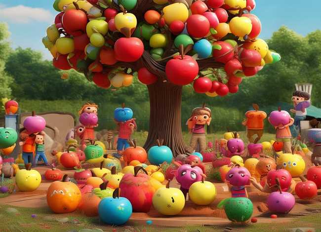 苹果的故事儿童 苹果的故事幼儿园 苹果的故事儿童 苹果的故事幼儿园