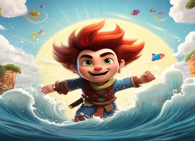 哪吒闹海的故事儿童版 - 哪吒闹海的故事视频幼儿故事