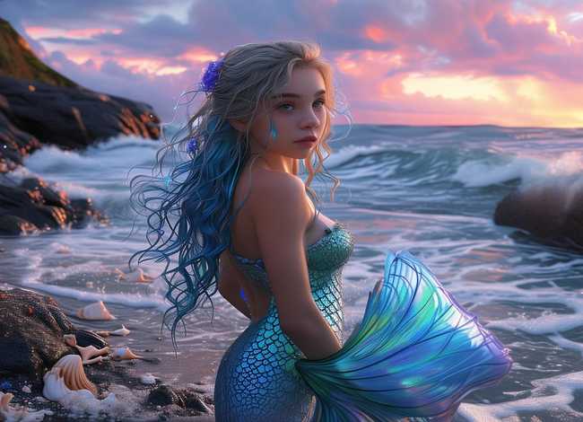 海的女儿童话故事主要内容、海的女儿故事的主要内容