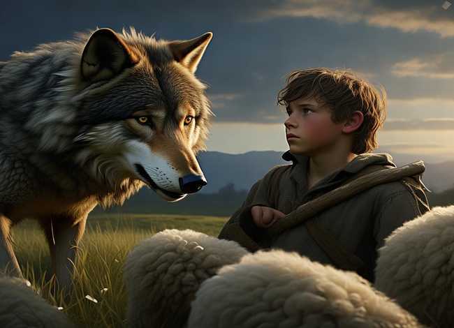 狼与牧羊狗儿童故事(狼和牧羊狗的故事) 狼与牧羊狗儿童故事(狼和牧羊狗的故事)