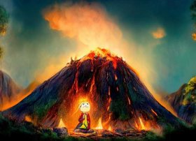 火山的故事儿童收听，火山爆发故事在线收听