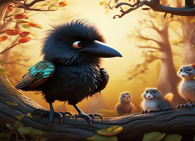 乌鸦儿童故事,乌鸦的故事有哪些 乌鸦儿童故事,乌鸦的故事有哪些