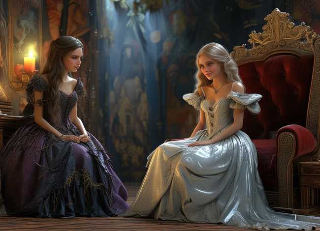 好公主和坏公主的故事；坏公主和好公主的故事睡前故事