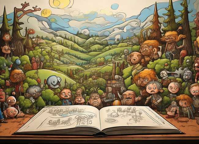 手绘故事画、手绘故事画是怎么画的 手绘故事画、手绘故事画是怎么画的