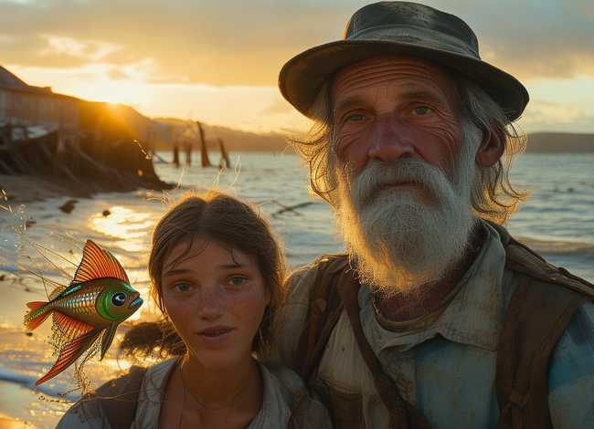 儿童故事渔夫和他的妻子；渔夫和他的妻子故事的寓意