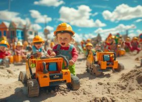 儿童挖掘机的故事完整加长版；少儿挖掘机的故事视频