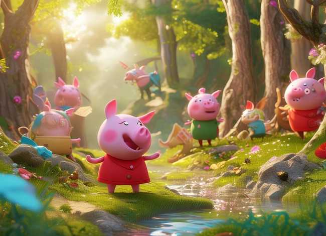 小猪佩奇探险故事，小猪佩奇探险故事大全