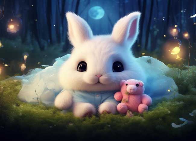 儿童睡前故事小白兔的故事；少儿睡前故事小白兔