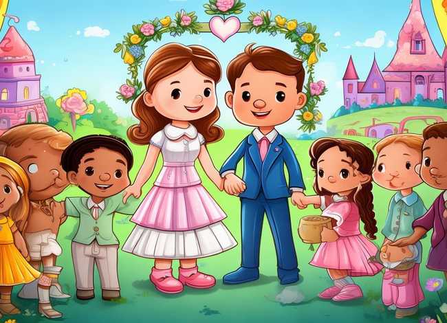 结婚时讲故事幼儿画报图画书 - 关于结婚的幼儿故事 结婚时讲故事幼儿画报图画书 - 关于结婚的幼儿故事