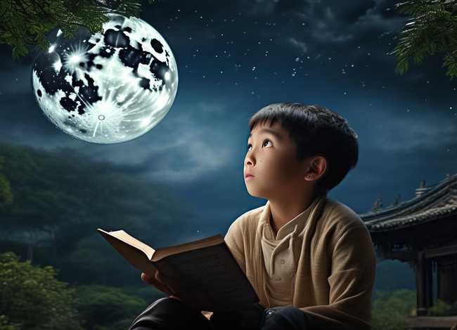 关于月亮的古诗小学生；小学生关于月亮的古诗大全