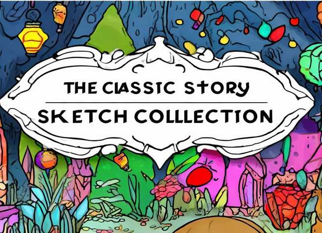 经典故事简笔画大全，经典故事简笔画大全图片