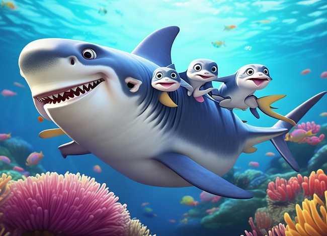 儿童故事大鲨鱼 - 大鲨鱼的幼儿故事 儿童故事大鲨鱼 - 大鲨鱼的幼儿故事
