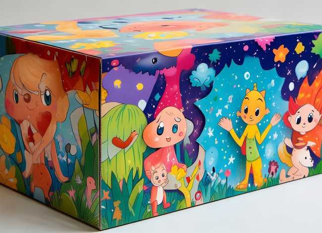 儿童故事绘本盒 幼儿园绘本故事盒制作