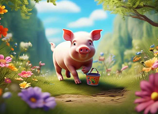 关于猪的儿童故事、关于猪的故事短