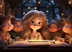 白雪公主和七个小矮人听故事；白雪公主和七个小矮人的故事 睡前故事,在线听