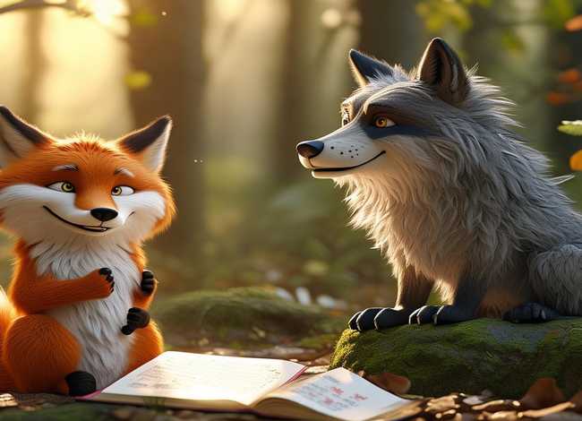 狐狸和狼的故事儿童版 狐狸和狼的故事文字版 狐狸和狼的故事儿童版 狐狸和狼的故事文字版