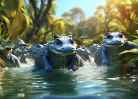 鳄鱼的幼儿故事 - 鳄鱼的幼儿故事简短