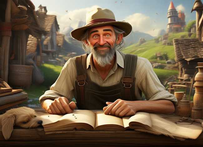 儿童中文童话故事精明的农夫;精明的农夫的故事 儿童中文童话故事精明的农夫;精明的农夫的故事