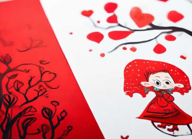 故事绘本简笔画 - 红色故事绘本简笔画 故事绘本简笔画 - 红色故事绘本简笔画