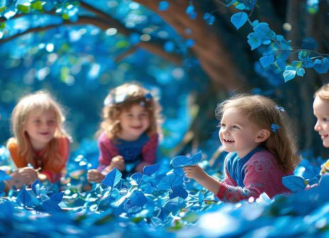 蓝色的树叶儿童故事赏析;蓝色的树叶故事鉴赏 蓝色的树叶儿童故事赏析;蓝色的树叶故事鉴赏