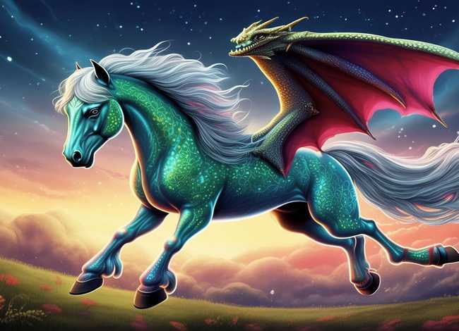 儿童睡前故事飞马；飞龙睡前故事文字版