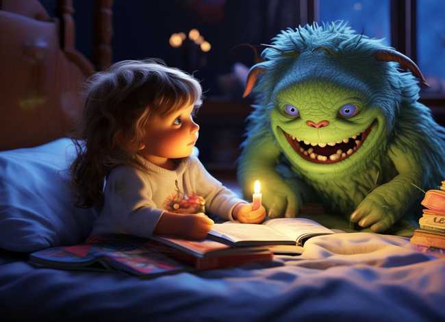 听儿童睡前怪物故事大全集（怪物的故事睡前故事大全）