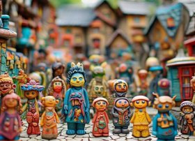 粘土手工故事，粘土手工故事大全