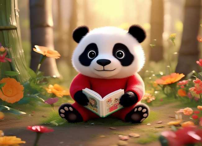 熊猫的儿童故事故事 - 关于熊猫的故事简短幼儿