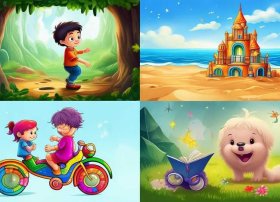 幼儿绘本简短故事图画4张，幼儿绘本简短故事图画4张图片