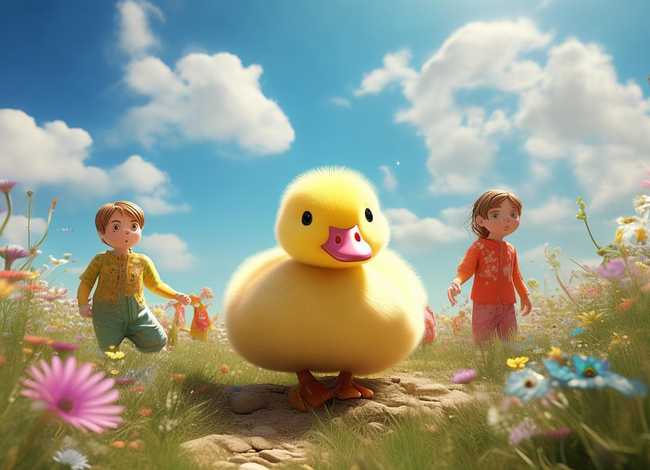 鹅的儿童故事全文，关于鹅的幼儿故事