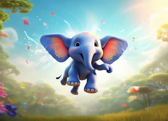 三分钟儿童故事会飞的小象儿童故 - 幼儿故事会飞的小象