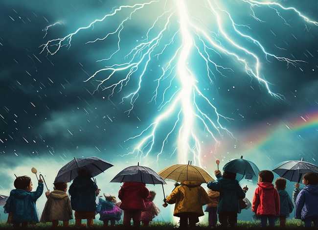 关于打雷的有趣故事 - 关于打雷的有趣故事简短