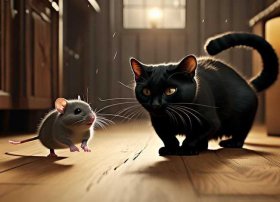 老鼠和猫 故事；老鼠和猫 故事内容