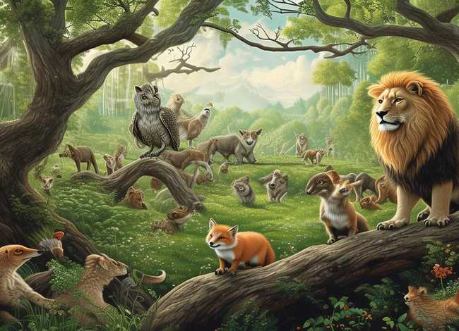 动物世界里的故事；动物世界里的故事大全