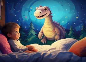 儿童睡前故事霸王龙的故事 - 宝宝睡前故事霸王龙的故事