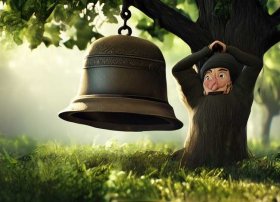 掩耳盗铃的故事动画视频，掩耳盗铃的故事动画视频播放