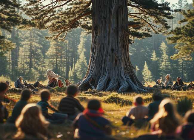 关于松树的儿童故事、关于松树的故事传说