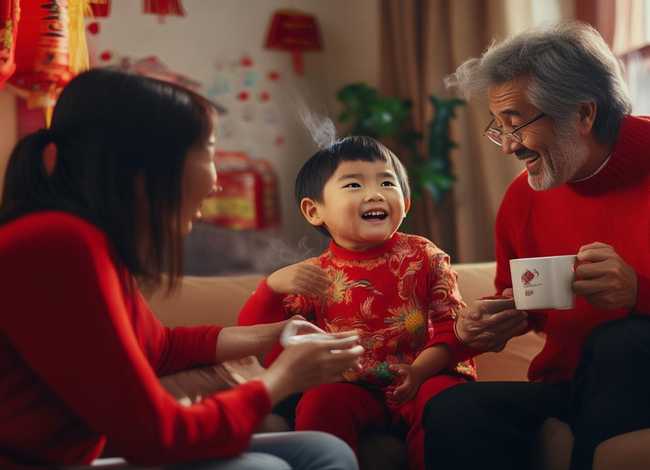 关于春节的故事孩子讲给家长听；关于春节的故事孩子讲给家长听的话