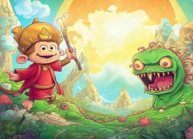 幼儿故事孙悟空打妖怪 幼儿故事孙悟空打妖怪图片