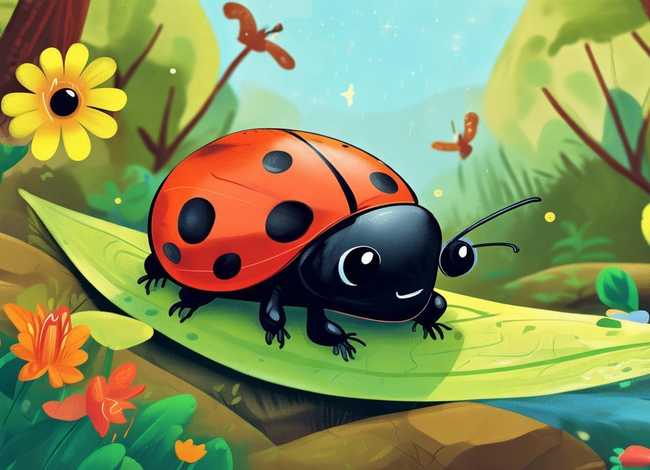 瓢虫雷迪贴画故事 - 瓢虫雷迪文字故事