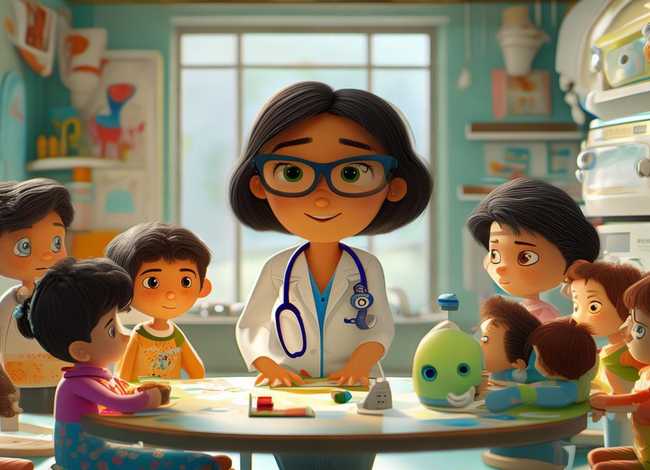 医生儿童故事语音 - 有关医生的幼儿故事