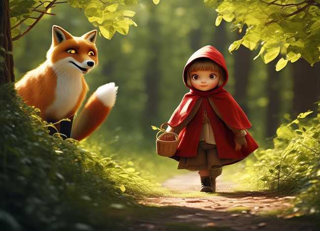 幼儿故事绘本《小红帽》；幼儿故事绘本《小红帽》内容