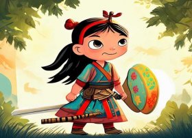 民间故事花木兰儿童版 - 民间故事花木兰的主要内容