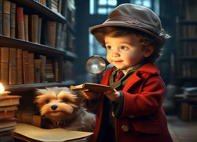 小朋友侦探故事；小朋友听的侦探故事