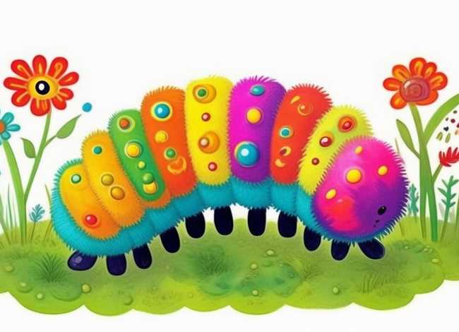 毛毛虫儿童画图片、毛毛虫儿童画图片可爱 毛毛虫儿童画图片、毛毛虫儿童画图片可爱
