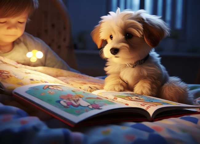 儿童睡前故事小狗尿尿、小狗狗睡前故事文字版大全